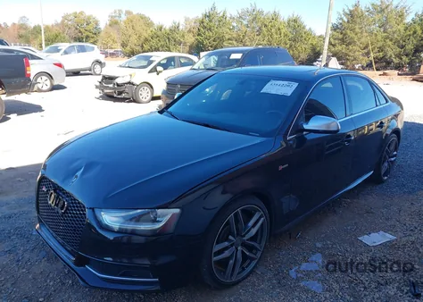 2013 Audi S4 3.0T Premium Plus from USA, damaged, VIN WAUBGAFL2DA129852